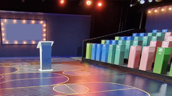 Événement hybride et jeu TV - Enseigne de bricolage - AV Prod : Agence de production audiovisuelle sur Lille