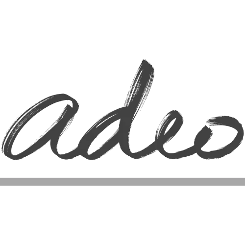 logo adeo noir agence video