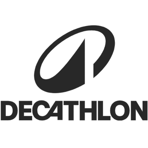 logo decathlon noir agence video