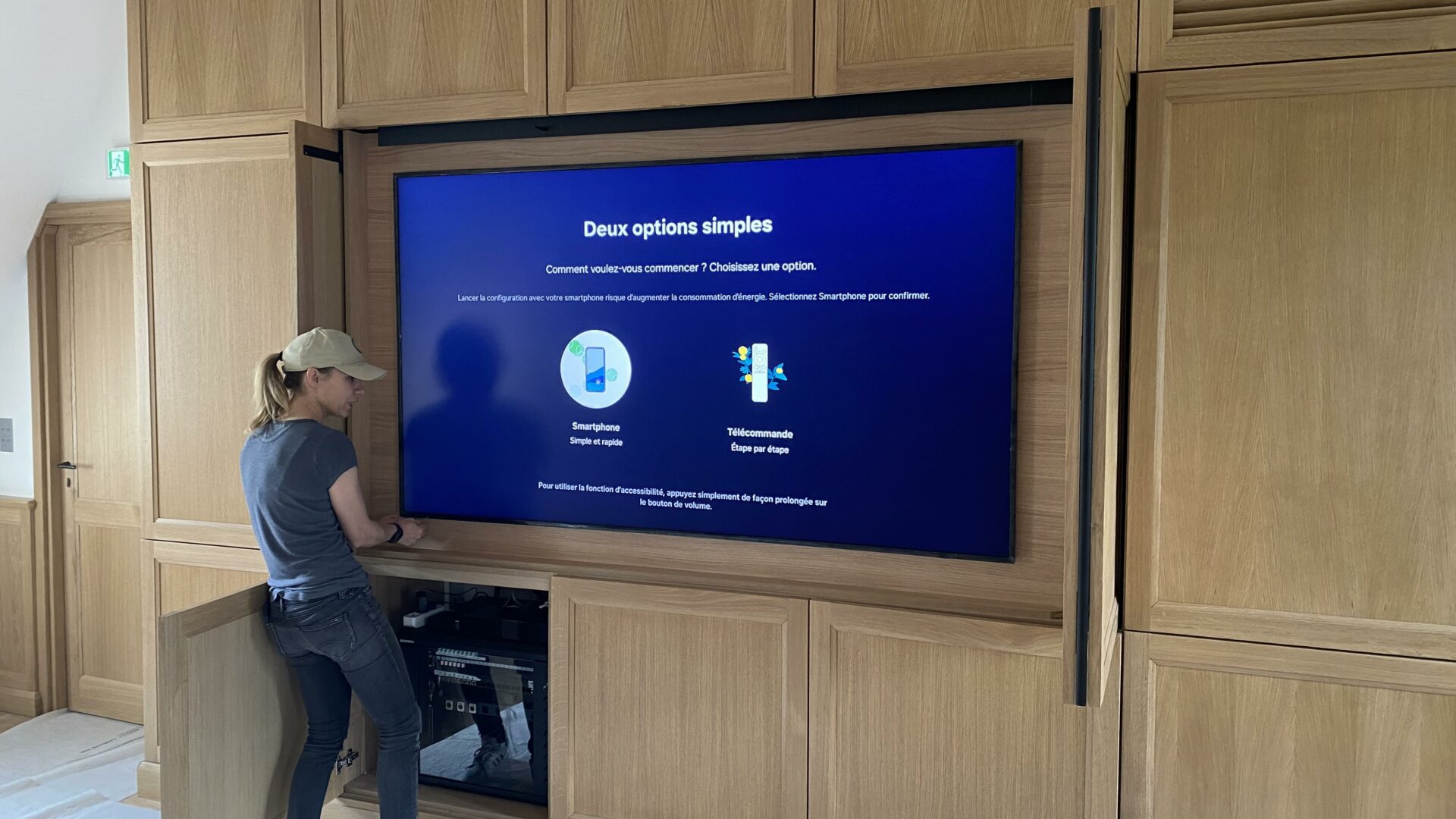 installation audiovisuelle chateau de la fontaine