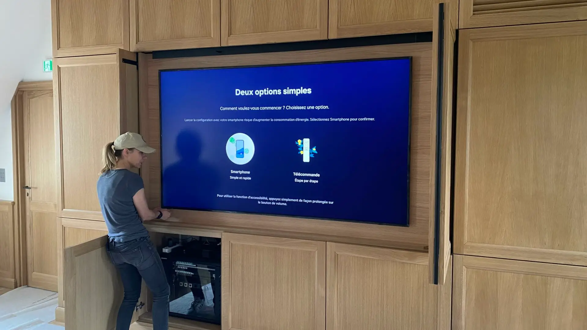 installation audiovisuelle chateau de la fontaine