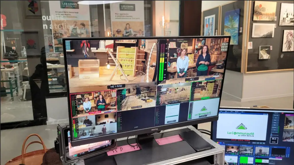 Live Event Leroy Merlin Regie Multicam