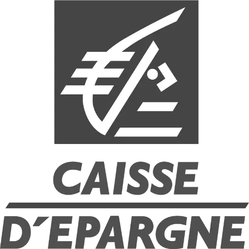logo caisse d epargne noir agence de production audiovisuelle lille