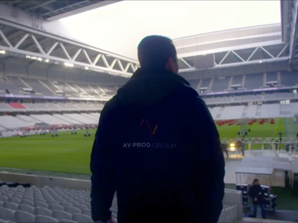 scenographie evenementielle grand stade av production