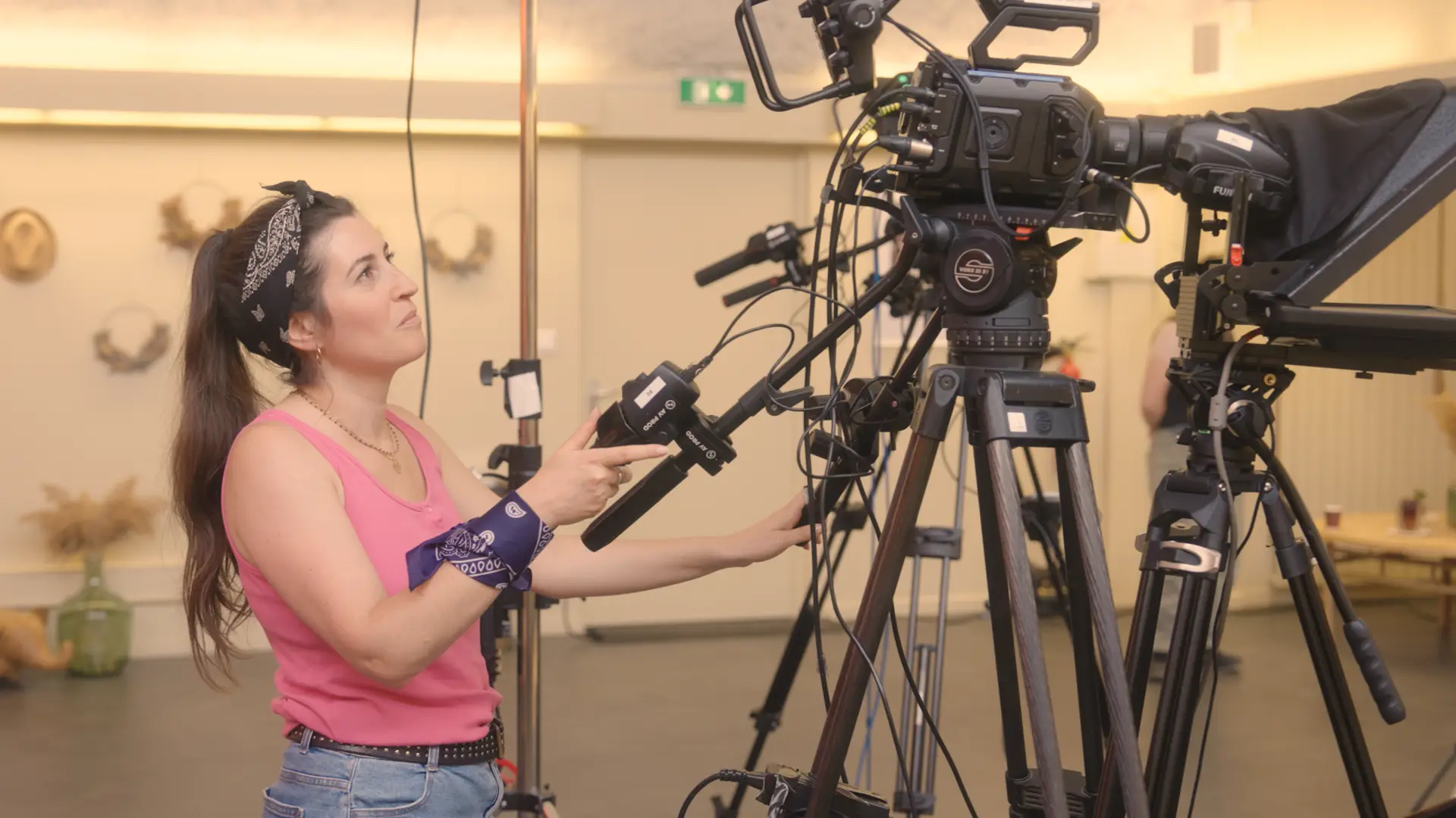 evenement d'entreprise cadreuse tournage