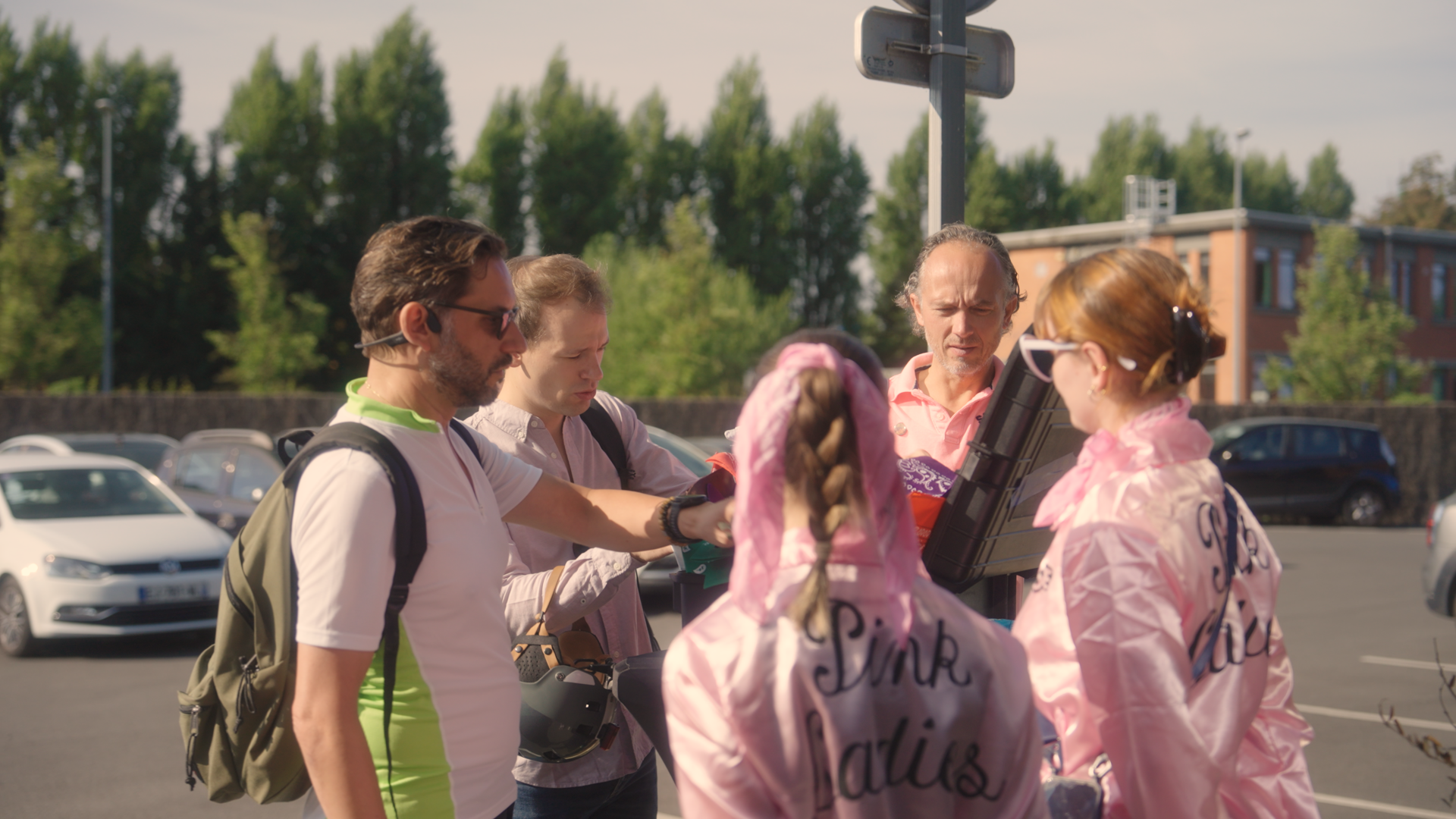 evenement d'entreprise equipe bandana