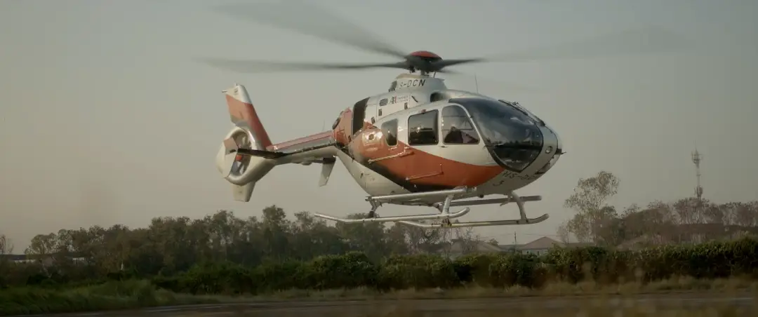 production audiovisuelle helicoptere
