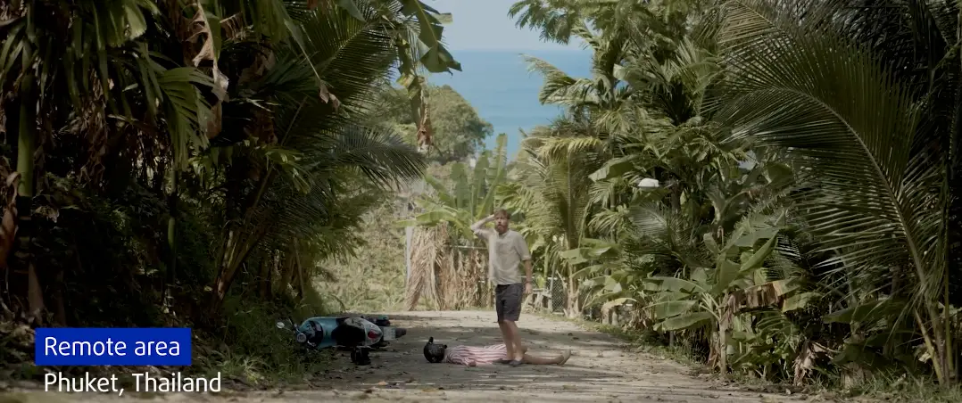 production audiovisuelle blessé thailande