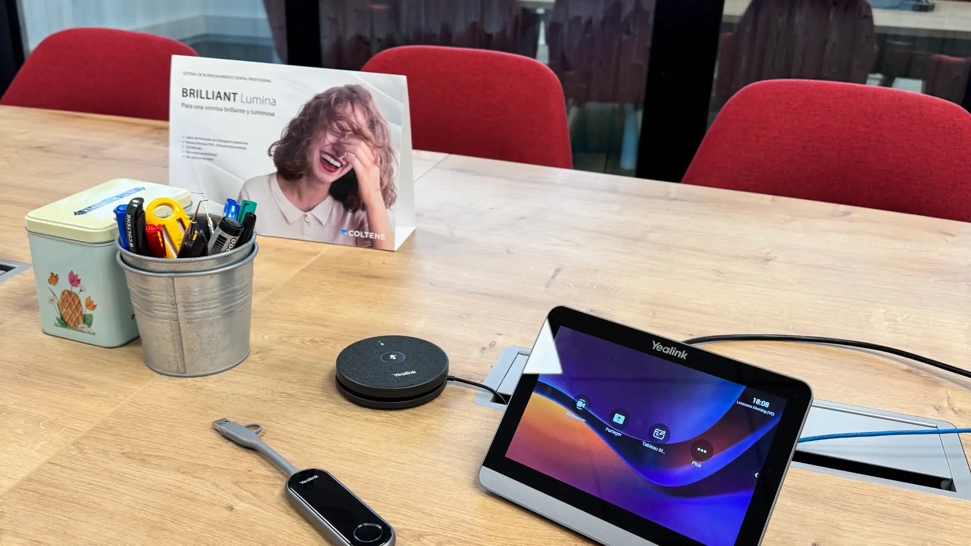 Systeme Visio Tablette Integration Audiovisuelle Coltene
