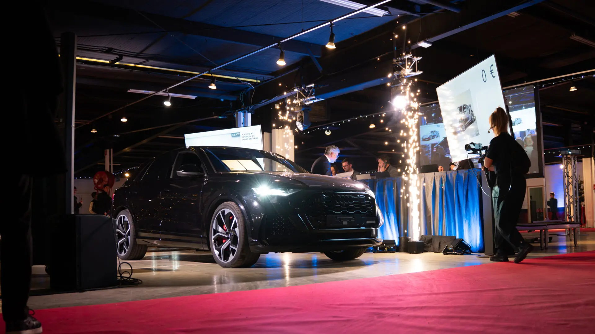 captation video voiture etincelles