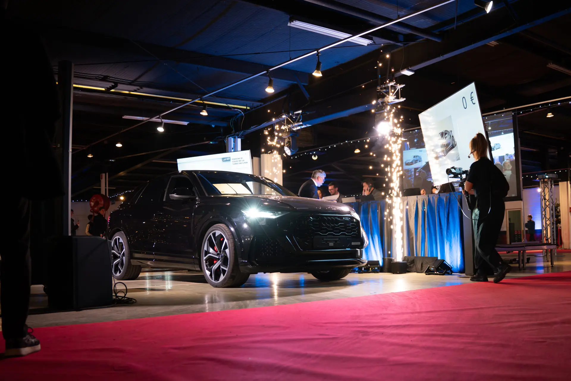 captation video voiture etincelles