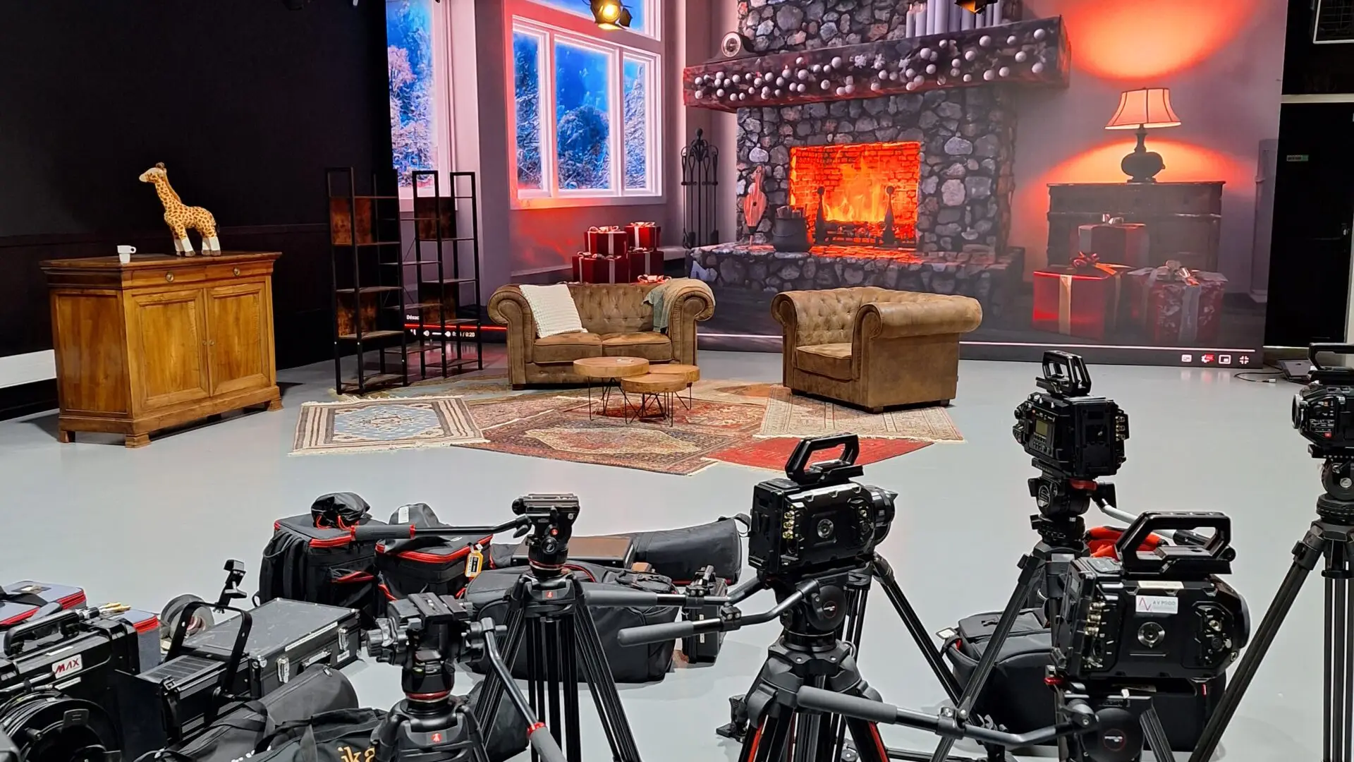 plateau equipement studio production audiovisuel