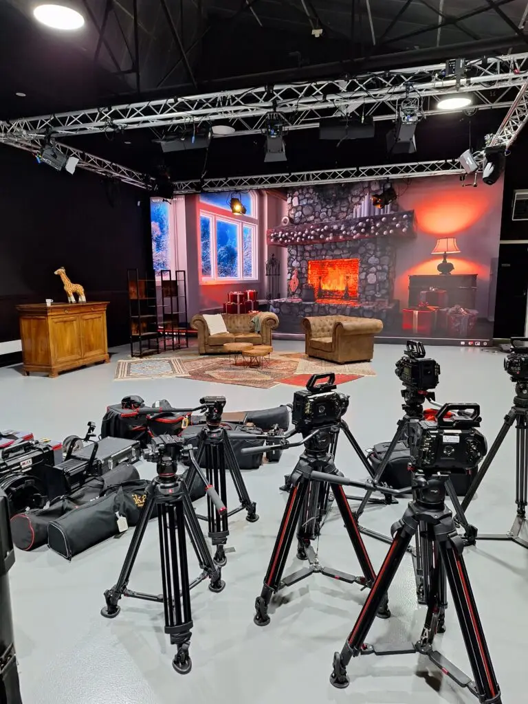 plateau equipement studio production audiovisuel