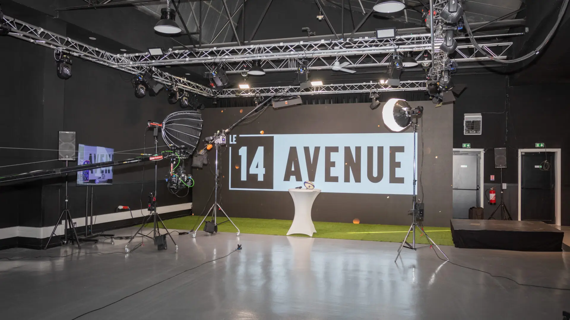 plateau tournage video simple