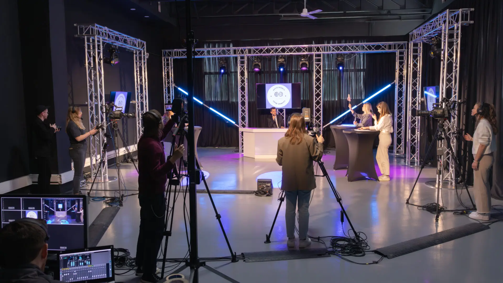 plateau tv tournage video