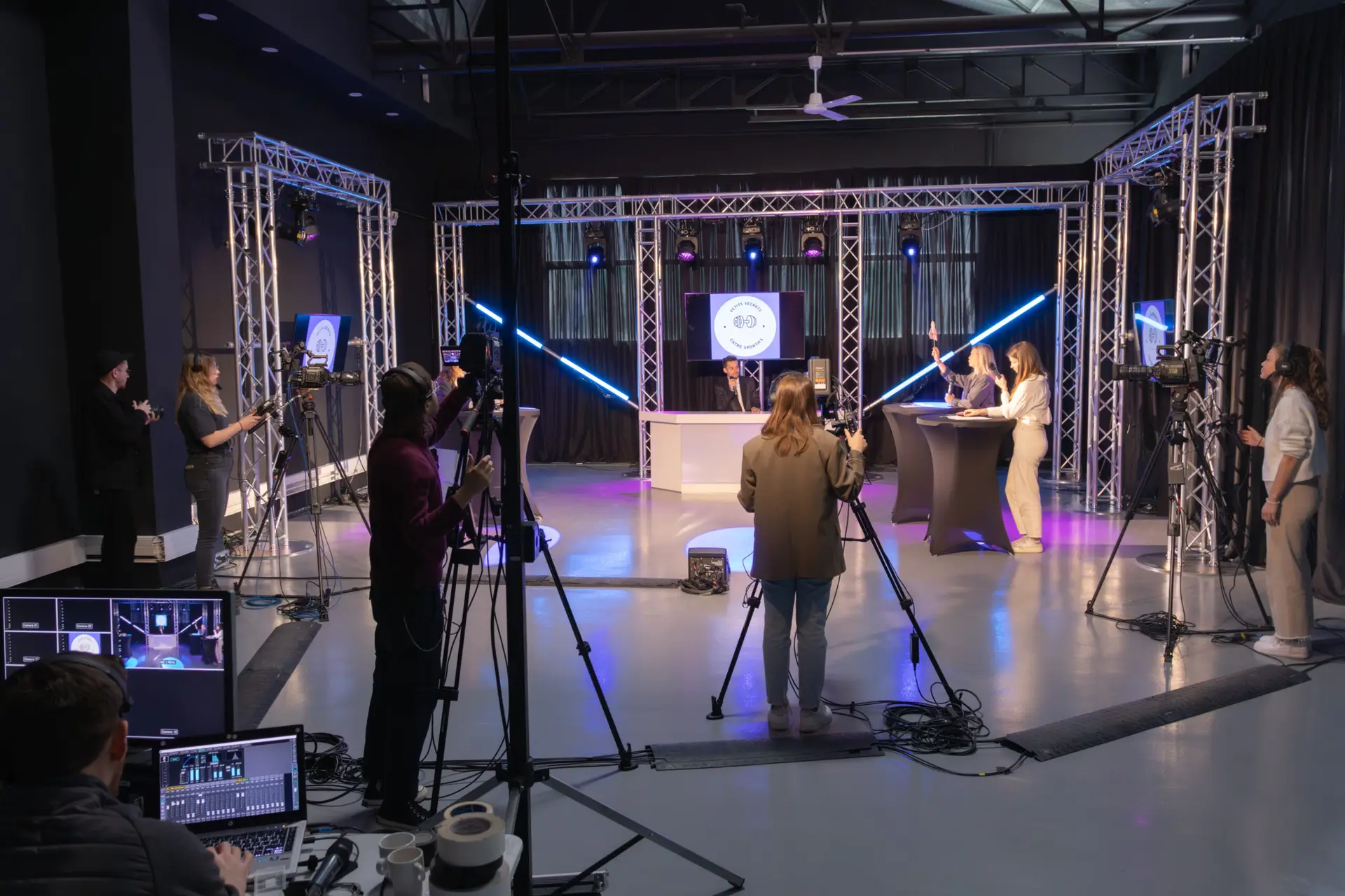 plateau tv tournage video