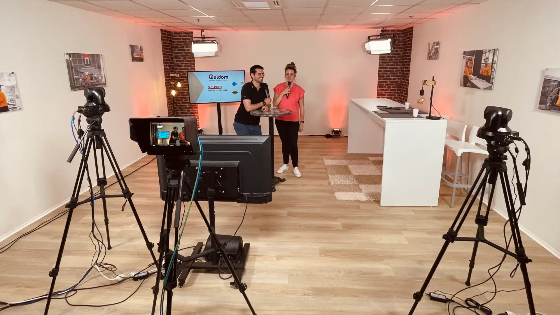 plateau tv interne weldom installation