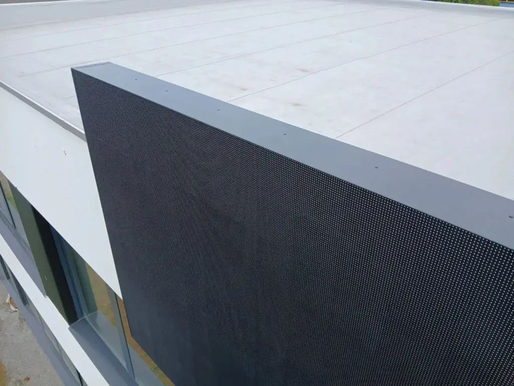 detail dalle led points affichage exterieur djp cambrai