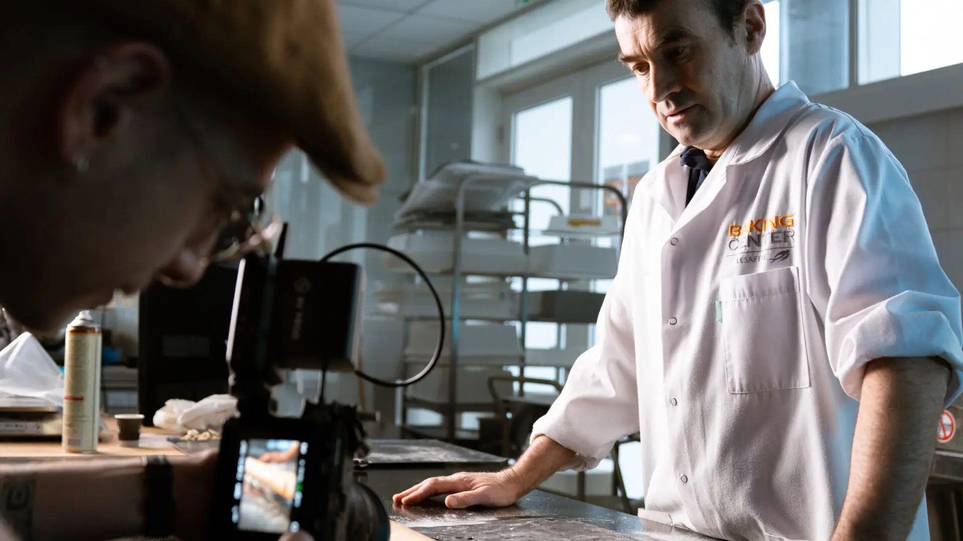 Équipe de production audiovisuelle AV Prod sur le tournage Lesaffre