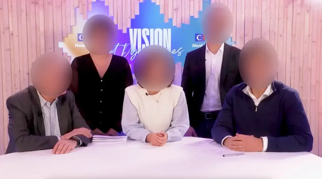 Plan large du live Codir CIC Nord Ouest (visages floutés)