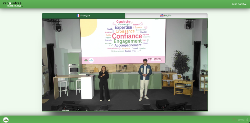 Plateforme événement hybride Leroy Merlin Seller Day