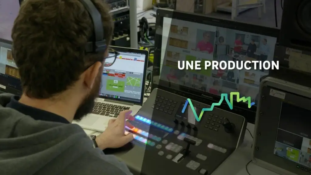 Régie vidéo et mixage en direct de la Sélection des pros Leroy Merlin