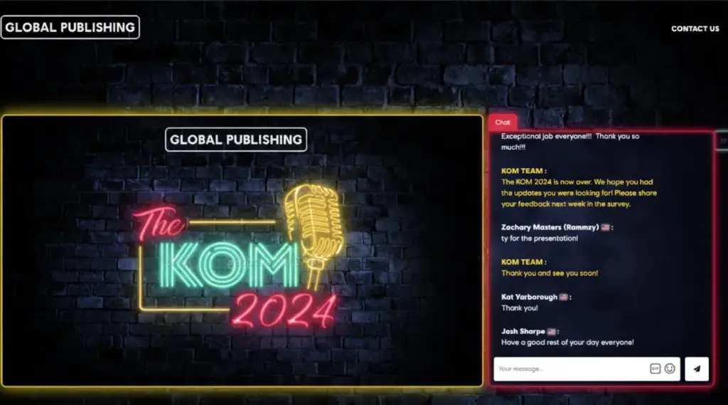 Plateforme événementielle sécurisée Ubisoft neon global publishing