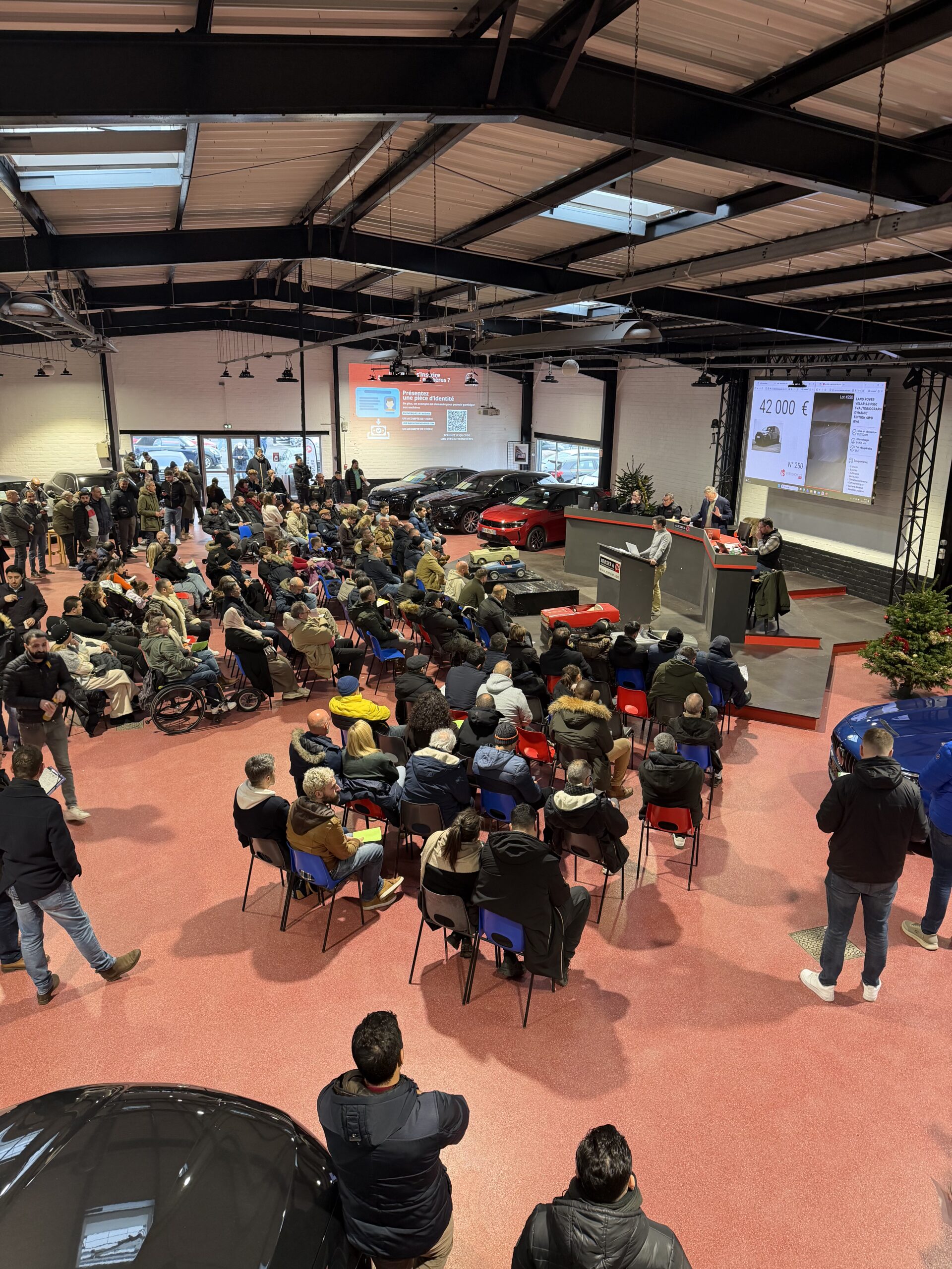 Salle vente aux encheres