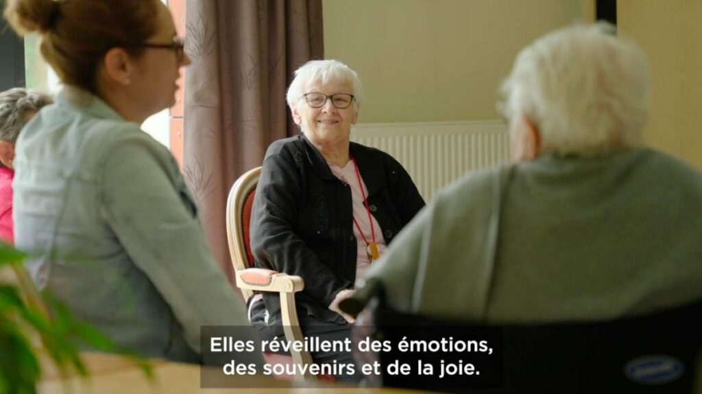 Vidéo de présentation MAVie : moment d'échange entre résidentes et équipe