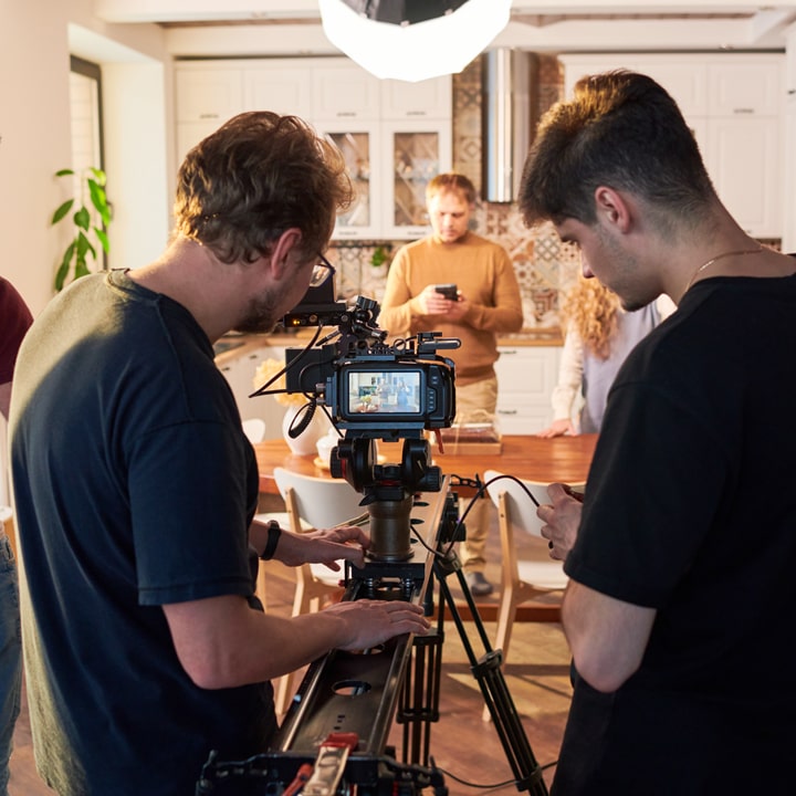 tournage de live shopping